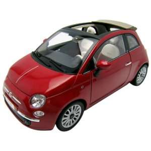  2009 Fiat 500 Red Cabriolet 118 Toys & Games