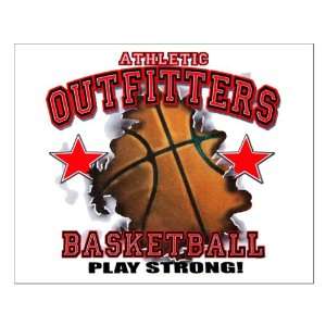   Poster Athletic Outfitters Basketball Play Strong 