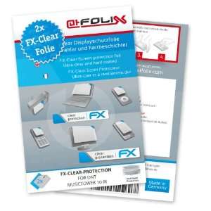  2 x atFoliX FX Clear Invisible screen protector for DNT 