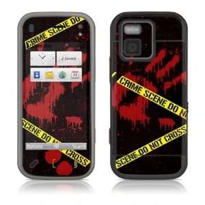  Crime Scene Design Protector Decal Skin Sticker for Nokia 
