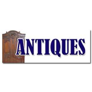  24 ANTIQUES DECAL sticker antique shop dealer Everything 