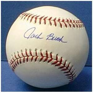 Jack Buck Autographed Baseball 