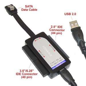   Adapter Kit with Power Adapter for 2.5/3.5/5.25 Inch SATA or IDE Drive