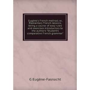   exercises introductory to the authors Students comparative French