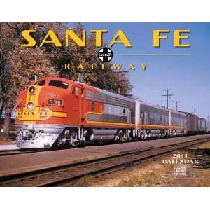  Santa Fe Railway 2011 Wall Calendar