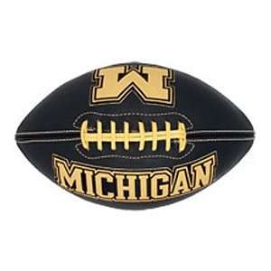   Wolverines Roadster Embroidered Full Size Football