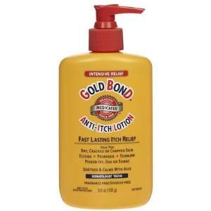  Gold Bond Medicated Anti Itch Lotion 5.5 oz (Quantity of 3 