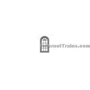  Tichy Train Group HO Scale 30 x 58 Round Top Windows (12 