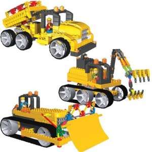   Series #2 with Bulldozer, Giant Excavator and Dump Truck Toys & Games