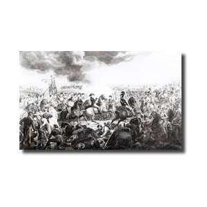  Wellington At The Battle Of Waterloo 18th June 1815 Giclee 