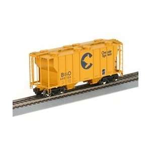  95522 Athearn HO RTR PS 2600 Covered Hopper Chessie System 