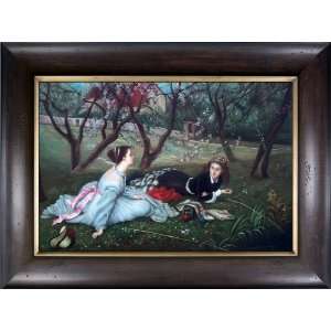   YK89793B DW54 Leisure Time Framed Oil Painting