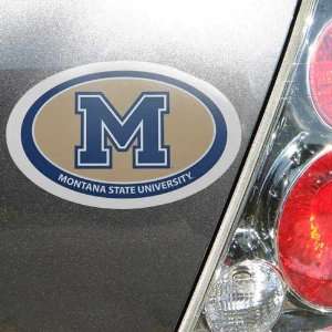  NCAA Montana State Bobcats Oval Magnet Automotive