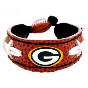   Football Handmade Seam Bracelet Genuine Quality Leather Two Loops
