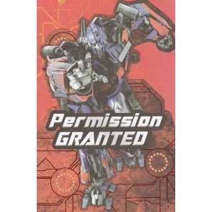   Day Card Transformers Permission Granted