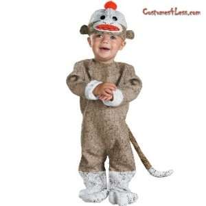  Sock Monkey Infant Costume   12 18 Months Toys & Games