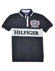 Tommy Hilfiger Men Big Logo United States Of America Polo T shirt