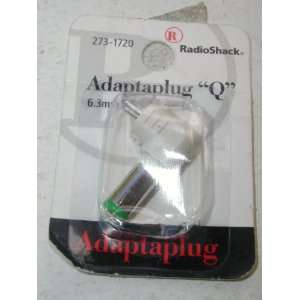  RADIOSHACK RADIO SHACK #273 1720 ADAPTAPLUG Q 6.3mm O.D 