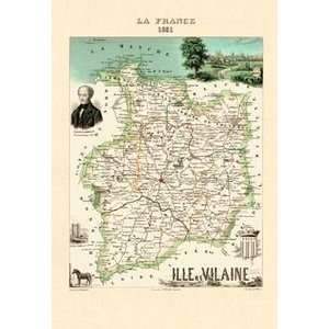  Ille et Vilaine   Paper Poster (18.75 x 28.5)