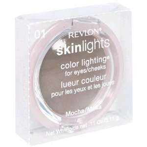 Revlon Skinlights Color Lighting for Eyes/cheeks, Mocha 01, 0.11 Ounce 