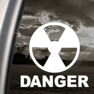  Nuclear Hazard Decal Danger Car Truck Window Sticker Arts 