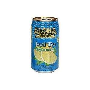 Aloha Maid Iced Tea 24 Cans X 11z  Grocery & Gourmet Food