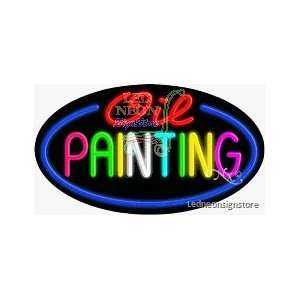  Oil Painting Neon Sign