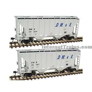   Scale Gold Line Ready to Run Trinity 2 Bay Covered Hopper 2 Pack   DM