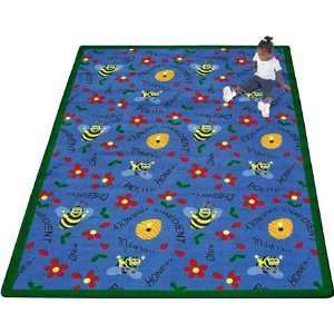  Bee Attitudes Kids Area Rugs   Size in.B   3ft 10in X 5ft 