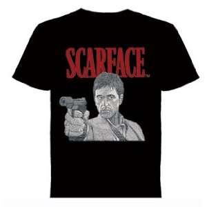  Scarface Tony Montana Chaza Script T shirt   Mens Medium 