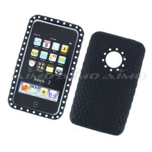  Apple iPod Touch 2nd Diamond Skin Case, Black 001 