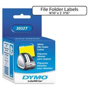  1 Up File Folder Labels 3 7/16 x 9/16 White 260 