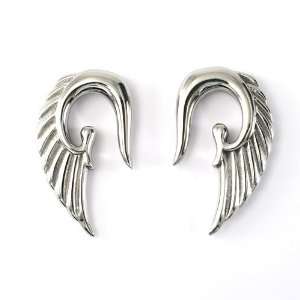 Wing/Feather Ear Taper Expander Jewelry