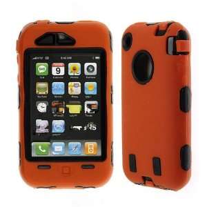  Premium   Apple iPhone 3G/ 3GS Skin with Cover Solid Orange 