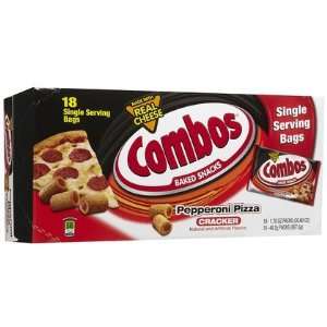  Combos Cracker Single, Pepperoni Pizza, 18 ct (Quantity of 