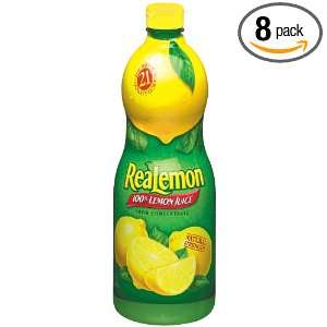 ReaLemon Lemon Juice, 48 Ounce Bottles (Pack of 8)  