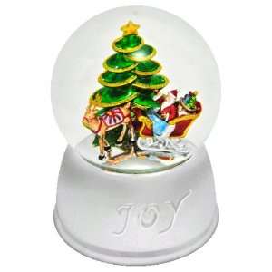  Christmas Joy Santa Snow Globe Snow Globe