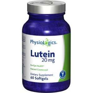  Physiologics Lutein 20 Mg 60 Gels