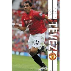  Manchester United Tevez 07/08 Poster