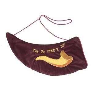  Hand Embroidered Brown Rams Horn shofar Bag Musical Instruments