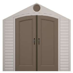    Lifetime Extra Set of Doors   8ft Shed 140 