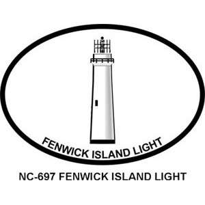 FENWICK ISLAND DE Personalized Sticker