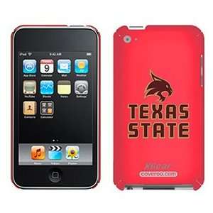 Texas State Bobcat Logo on iPod Touch 4G XGear Shell Case