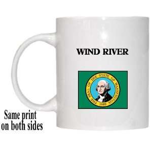  US State Flag   WIND RIVER, Washington (WA) Mug 