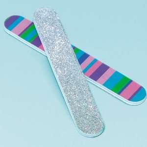  Lets Party By Amscan Rainbow Nail Files 