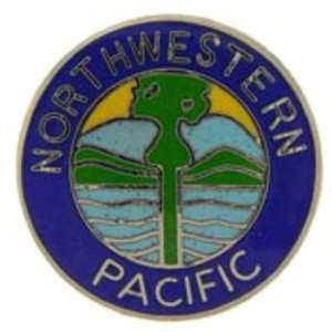 Northwestern Pacific Railroad Pin 1 Arts, Crafts 