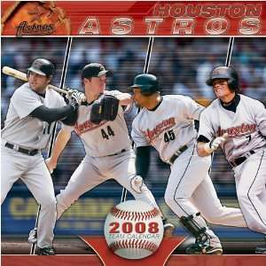  Houston Astros 12 x 12 2008 MLB Wall Calendar Sports 