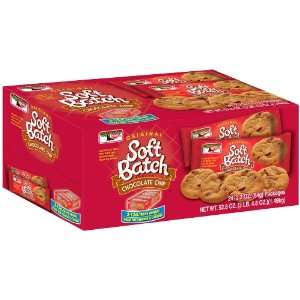 Soft Batch Cookies, Chocolate Chip, 2.2 Ounce Packages (Pack of 24)