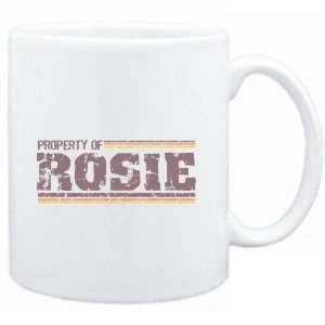  Mug White  Property of Rosie   Vintage  Female Names 