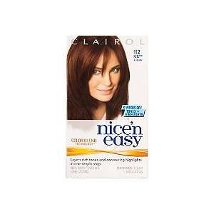 Clairol Permanent Hair Color Level 3 Natural Dark Auburn 112 (Quantity 